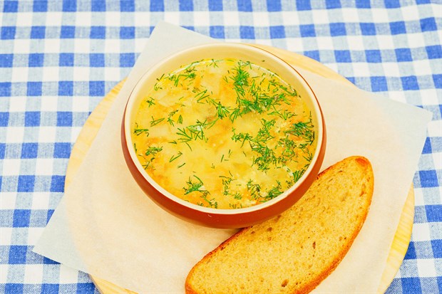 Куриный суп с домашней лапшой - фото 4649
