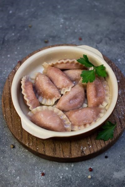 Вареники с капустой и свининой 1921