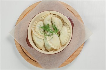 Вареники Хуран Кукли с вареным яйцом и зеленым луком 1678